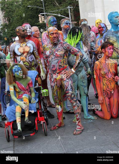 bodypainting day nyc|Full Body Painting Day